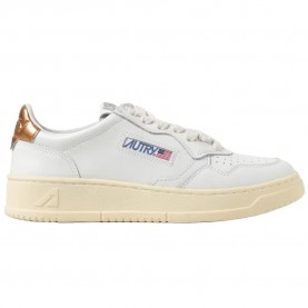 маратонки,дамски,маратонки,autry,medalist,low,trainers,refurbished,beige,(leather,leather,white,gold)