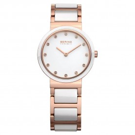 Часовник Bering 10729-766 Quartz 5 ATM 29 mm woman watch - Golden (White / White / White) часовник,часовници,bering,10729,766,quartz,5,atm,29,mm,woman,watch,golden,(white,white,white)
