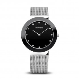 Часовник Bering 11435-002 Quartz 5 ATM 33 mm woman watch - Silver (Silver / Silver / Black) часовник,часовници,bering,11435,002,quartz,5,atm,33,mm,woman,watch,silver,(silver,silver,black)