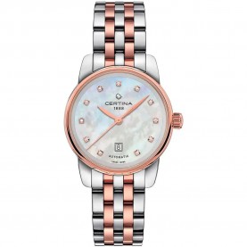 часовник,часовници,certina,c001007221160,automatic,10,atm,29,mm,woman,watch,golden,(grey,grey,white)