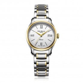часовник,часовници,emile,chouriet,191128l60280,automatic,3,atm,28,mm,woman,watch,silver,(grey,grey,white)