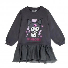 блуза,детски,блузи,hello,kitty,hello,kitty,french,terry,tul,sweatshirt,grey,(dark,gray)