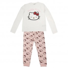 пижама,дамски,пижами,cerdá,hello,kitty,pyjama,white,pink,(pink)