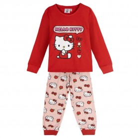 пижама,детски,пижами,hello,kitty,hello,kitty,long,sleeve,pyjama,red,(red)