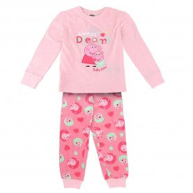 Пижама Peppa pig Peppa Pig long sleeve pyjama - Pink (Pink) пижама,детски,пижами,peppa,pig,peppa,pig,long,sleeve,pyjama,pink,(pink)