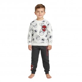 Анцуг Spiderman Spiderman tracksuit - White / Grey (Beige) анцуг,детски,анцузи,spiderman,spiderman,tracksuit,white,grey,(beige)