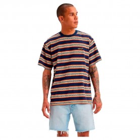 Тениска Levi´s ® Red Tab Vintage short sleeve T-shirt refurbished - Orange / Blue (Otis Geo Stripe Naval Academy) тениска,мъжки,тениски,levi´s,®,red,tab,vintage,short,sleeve,t,shirt,refurbished,orange,blue,(otis,geo,stripe,naval,academy)