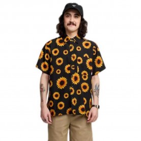 риза,с,къс,ръкав,мъжки,ризи,makia,common,short,sleeve,shirt,black,(brown)