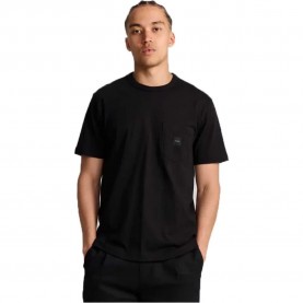 Тениска Makia Square pocket short sleeve T-shirt - Black тениска,мъжки,тениски,makia,square,pocket,short,sleeve,t,shirt,black