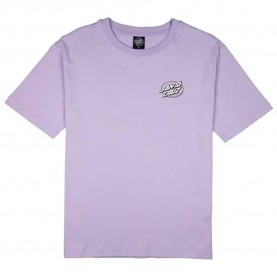 Тениска Santa cruz Oval Dot short sleeve T-shirt - Purple (Lilac) тениска,мъжки,тениски,дамски,тениски,santa,cruz,oval,dot,short,sleeve,t,shirt,purple,(lilac)