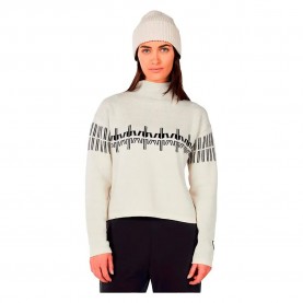 Блуза Rossignol Patterned TN sweater - White (Nature White) блуза,дамски,пуловери,дамски,плетени,дрехи,rossignol,patterned,tn,sweater,white,(nature,white)