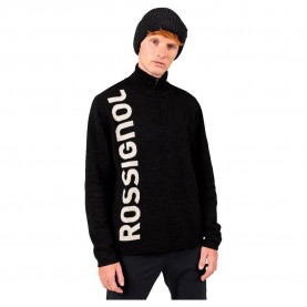 Блуза Rossignol Signature half zip sweater - Black (Black) блуза,мъжки,пуловери,rossignol,signature,half,zip,sweater,black,(black)