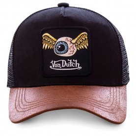 Шапка Von dutch VD/0/CAS/GRN6 cap - Black (Multicolor) шапка,всички,шапки,von,dutch,vd,0,cas,grn6,cap,black,(multicolor)