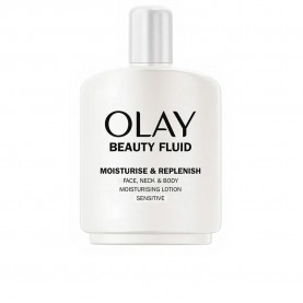 Olay Beauty Fluid Moisturizing Sensitive Skin 200ml facial lotion - Clear хигиена,тяло,olay,beauty,fluid,moisturizing,sensitive,skin,200ml,facial,lotion,clear