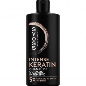 хигиена,коса,syoss,keratin,440ml,anti,frizz,shampoo