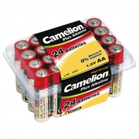батерии,camelion,lr6,pb24,alkaline,battery,24,units,red,(metallic)