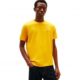 Тениска Tommy hilfiger Ess Seasonal short sleeve T-shirt - Yellow (Morningside Yellow) тениска,мъжки,тениски,дамски,тениски,tommy,hilfiger,ess,seasonal,short,sleeve,t,shirt,yellow,(morningside,yellow)