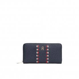 портфейли,и,портмонета,tommy,hilfiger,icon,large,woman,wallet,blue,(space,blue)