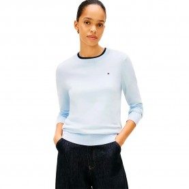 блуза,дамски,пуловери,дамски,плетени,дрехи,tommy,hilfiger,stitch,sweater,blue,(breezy,blue)