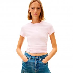 тениска,дамски,тениски,tommy,jeans,dw0dw21841,short,sleeve,t,shirt,pink,(light,pink)