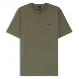 тениска,мъжки,тениски,дамски,тениски,boss,50506373,short,sleeve,t,shirt,green,(dark,beige)