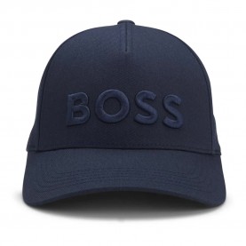 Шапка BOSS Seth 10261150 hat - Blue (Dark Blue) шапка,всички,шапки,boss,seth,10261150,hat,blue,(dark,blue)
