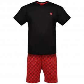 пижама,мъжки,пижами,hugo,aaron,10253443,pyjama,red,black,(open,red)