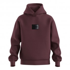 Суичър HUGO Dano 10266045 hoodie - Brown (Open Brown) суичър,мъжки,пуловери,hugo,dano,10266045,hoodie,brown,(open,brown)
