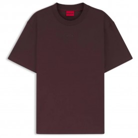 тениска,мъжки,тениски,hugo,dapolino,10248326,01,short,sleeve,t,shirt,brown,(open,brown)