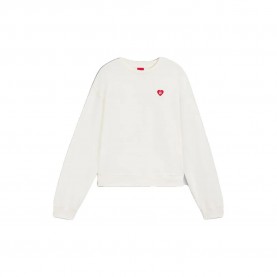 блуза,дамски,блузи,hugo,deroxina,7,10258300,sweatshirt,white,(open,white)