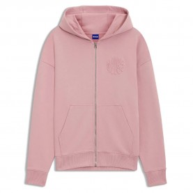 блуза,дамски,блузи,hugo,doa,3,10272808,blue,sweatshirt,pink,(light,pastel,pink)
