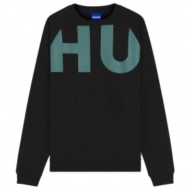 блуза,мъжки,пуловери,hugo,nalf,10272418,sweatshirt,black,(black)