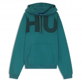 суичър,мъжки,пуловери,hugo,nalf,10272418,hoodie,green,(turquoise,aqua)