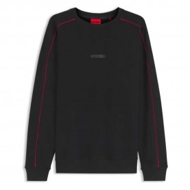 Блуза HUGO Palo 10277510 sweatshirt - Black (Black) блуза,мъжки,пуловери,hugo,palo,10277510,sweatshirt,black,(black)
