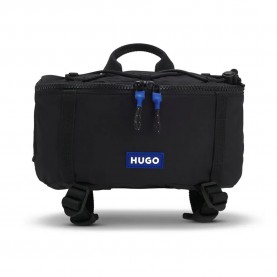Чанта HUGO Vytal 10278025 01 waist bag - Black (Black) чанта,всички,чанти,hugo,vytal,10278025,01,waist,bag,black,(black)