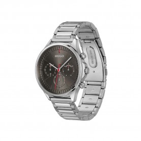 часовник,часовници,hugo,1530411,43,mm,watch,silver,black,mineral