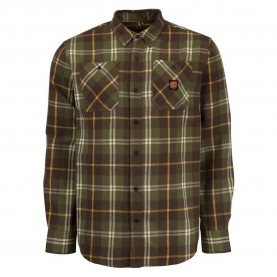 Карирана риза Santa cruz Apex long sleeve shirt - Green (Olive Check) карирана,риза,дамски,ризи,мъжки,ризи,santa,cruz,apex,long,sleeve,shirt,green,(olive,check)