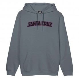 Суичър Santa cruz Arch strip hoodie - Grey (Iron) суичър,мъжки,пуловери,santa,cruz,arch,strip,hoodie,grey,(iron)