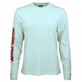 Тениска Santa cruz Broken dot long sleeve T-shirt - Blue (Barely Blue) тениска,мъжки,тениски,дамски,тениски,santa,cruz,broken,dot,long,sleeve,t,shirt,blue,(barely,blue)