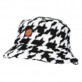 шапка,всички,шапки,santa,cruz,classic,dot,sherpa,bucket,hat,white,(black,white)