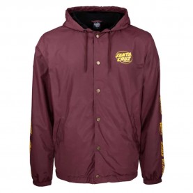яке,мъжки,якета,santa,cruz,club,oval,dot,jacket,purple,(burgundy)
