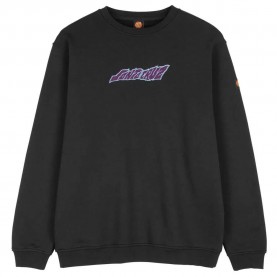 Блуза Santa cruz Crew creep sweatshirt - Black (Black) блуза,мъжки,пуловери,santa,cruz,crew,creep,sweatshirt,black,(black)