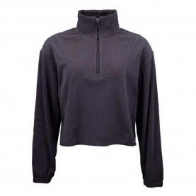 блуза,дамски,блузи,santa,cruz,crew,opus,dot,half,zip,sweatshirt,grey,(black,wash)