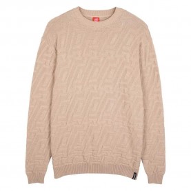 Блуза Santa cruz Crew wharf knit sweater - Beige (Oat) блуза,мъжки,пуловери,дамски,пуловери,santa,cruz,crew,wharf,knit,sweater,beige,(oat)