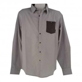 Риза с дълъг ръкав Santa cruz Cutdown long sleeve shirt - Grey (Grey Stripe) риза,с,дълъг,ръкав,мъжки,ризи,santa,cruz,cutdown,long,sleeve,shirt,grey,(grey,stripe)
