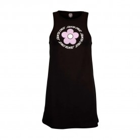 Рокля Santa cruz Daisy ring dot sleeveless dress - Black (Black) рокля,дамски,поли,и,рокли,santa,cruz,daisy,ring,dot,sleeveless,dress,black,(black)
