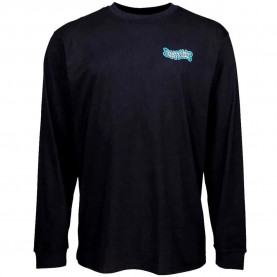 Тениска Santa cruz Dressen roses long sleeve T-shirt - Black (Black) тениска,мъжки,тениски,дамски,тениски,santa,cruz,dressen,roses,long,sleeve,t,shirt,black,(black)