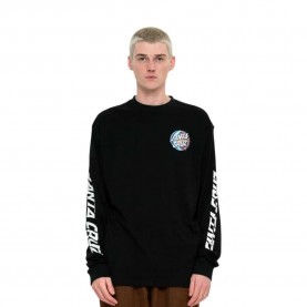 тениска,мъжки,тениски,santa,cruz,eclispe,dot,long,sleeve,t,shirt,black,(black)