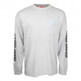 Тениска Santa cruz Ermsy twisted hand long sleeve T-shirt - Grey (Athletic Heather) тениска,мъжки,тениски,дамски,тениски,santa,cruz,ermsy,twisted,hand,long,sleeve,t,shirt,grey,(athletic,heather)