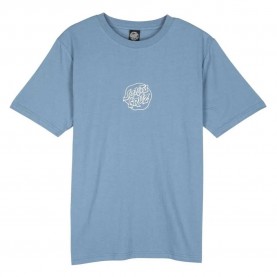 Тениска Santa cruz Fever dream mono dot center short sleeve T-shirt - Blue (Dusty Blue) тениска,мъжки,тениски,дамски,тениски,santa,cruz,fever,dream,mono,dot,center,short,sleeve,t,shirt,blue,(dusty,blue)